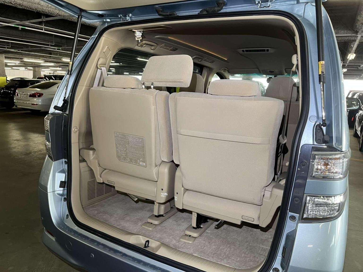 2012 TOYOTA VELLFIRE 2012 TOYOTA VELLFIRE