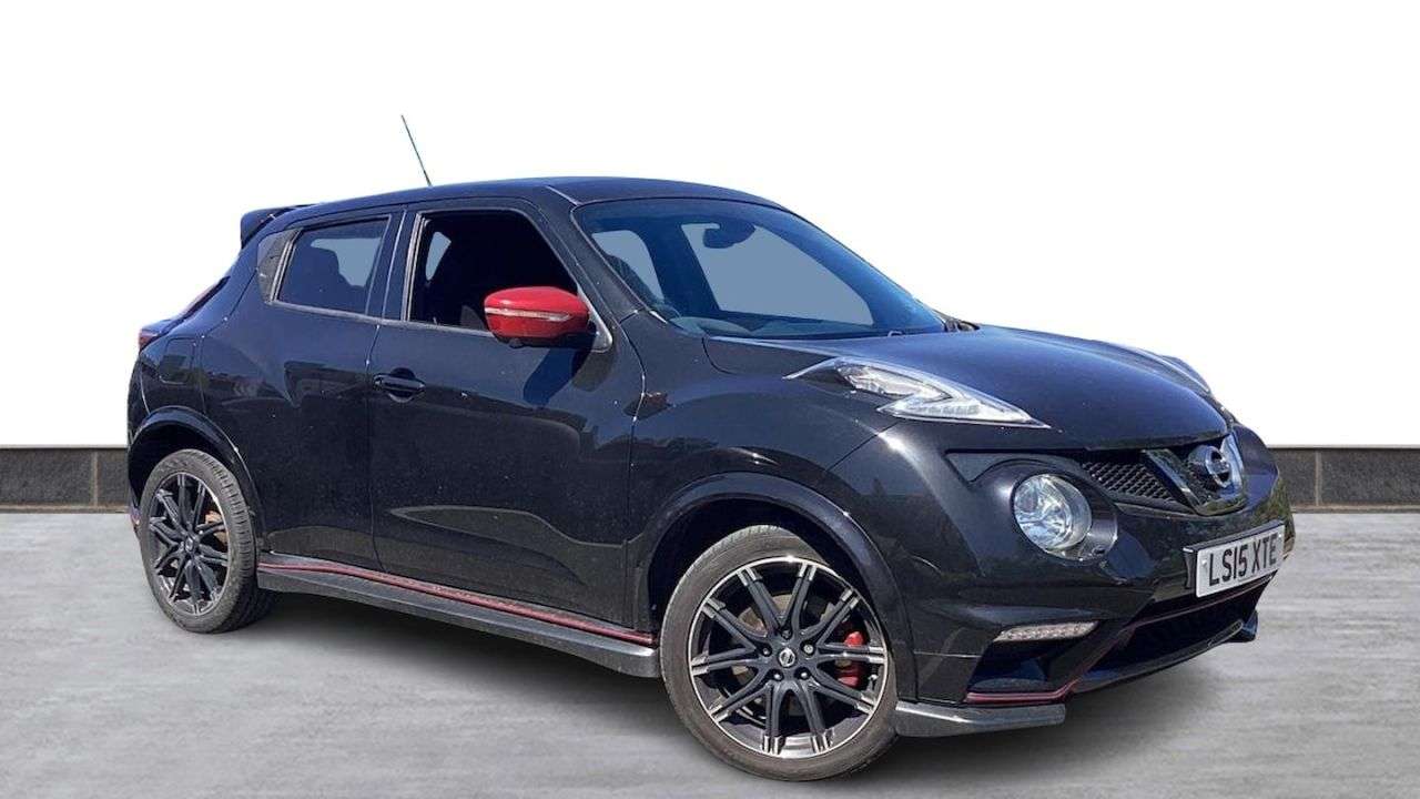 A 2015 NISSAN JUKE 1.6 DIG-T Nismo RS SUV 5dr Petrol XTRON 4WD Euro 5 (214 ps) A 2015 NISSAN JUKE 1.6 DIG-T Nismo RS SUV 5dr Petrol XTRON 4WD Euro 5 (214 ps)