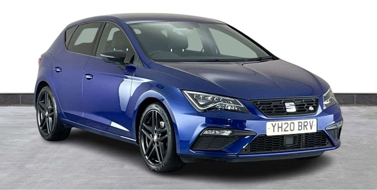 A 2020 SEAT LEON 1.5 TSI EVO FR Black Edition Hatchback 5dr Petrol DSG Euro 6 (s/s) (150 ps) A 2020 SEAT LEON 1.5 TSI EVO FR Black Edition Hatchback 5dr Petrol DSG Euro 6 (s/s) (150 ps)