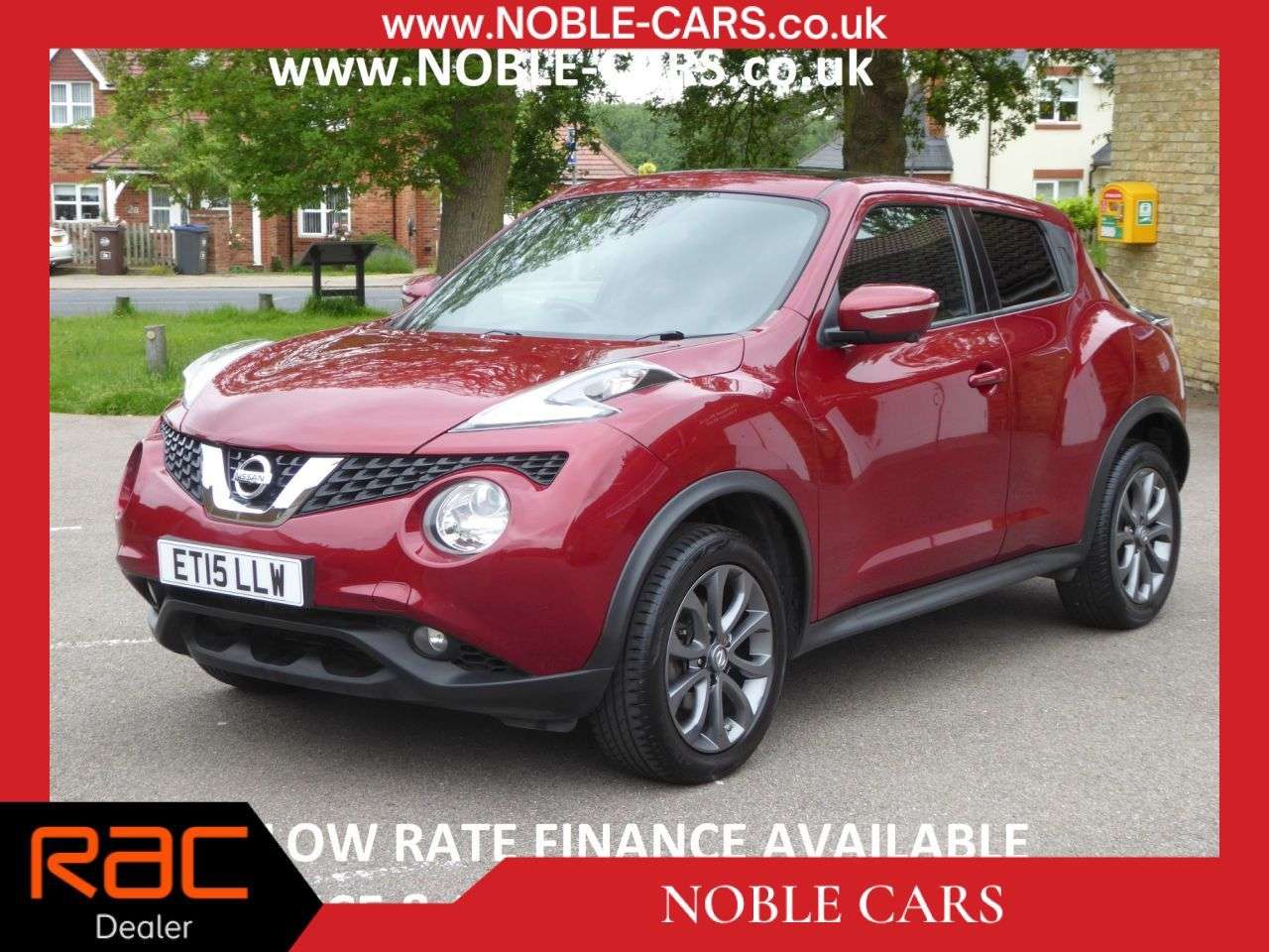 A 2015 NISSAN JUKE 1.2 TEKNA DIG-T 5d 115 BHP *ULEZ COMPLIANT, FSH* A 2015 NISSAN JUKE 1.2 TEKNA DIG-T 5d 115 BHP *ULEZ COMPLIANT, FSH*