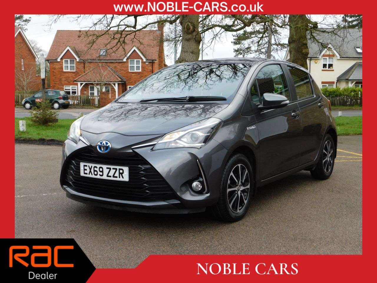 A 2019 TOYOTA YARIS 1.5 VVT-h Icon Tech Hatchback 5dr Petrol Hybrid E-CVT Euro 6 (s/s) (100 ps) A 2019 TOYOTA YARIS 1.5 VVT-h Icon Tech Hatchback 5dr Petrol Hybrid E-CVT Euro 6 (s/s) (100 ps)