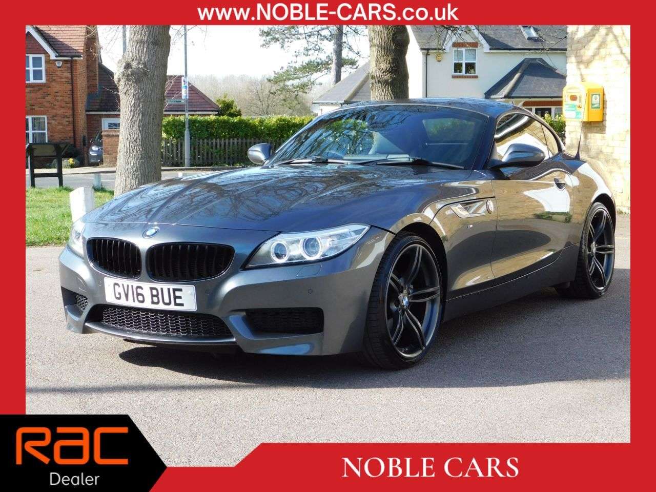 A 2016 BMW Z4 2.0 20i M Sport Convertible 2dr Petrol Auto sDrive Euro 6 (184 ps) *FSH, UL A 2016 BMW Z4 2.0 20i M Sport Convertible 2dr Petrol Auto sDrive Euro 6 (184 ps) *FSH, UL