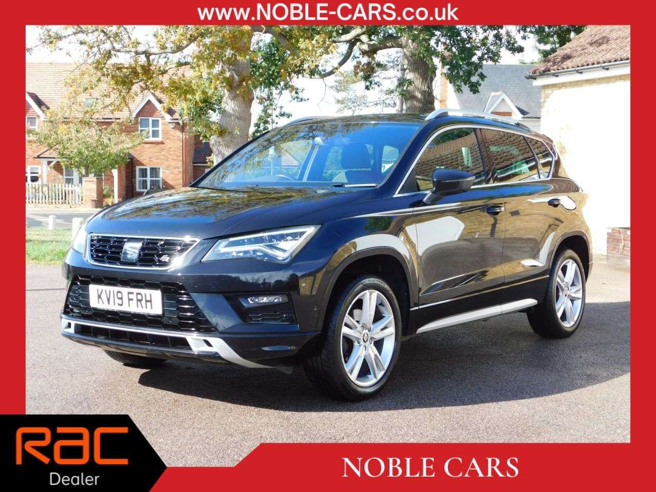 A 2019 SEAT ATECA 1.5 TSI EVO FR SUV 5dr Petrol DSG Euro 6 (s/s) (150 ps) *FULL SERVICE HISTO A 2019 SEAT ATECA 1.5 TSI EVO FR SUV 5dr Petrol DSG Euro 6 (s/s) (150 ps) *FULL SERVICE HISTO