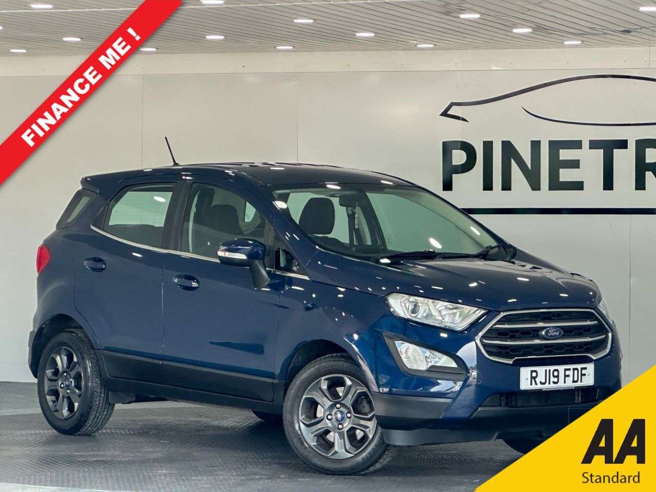 A 2019 FORD ECOSPORT 1.0T EcoBoost GPF Zetec SUV 5dr Petrol Manual Euro 6 (s/s) (100 ps) A 2019 FORD ECOSPORT 1.0T EcoBoost GPF Zetec SUV 5dr Petrol Manual Euro 6 (s/s) (100 ps)