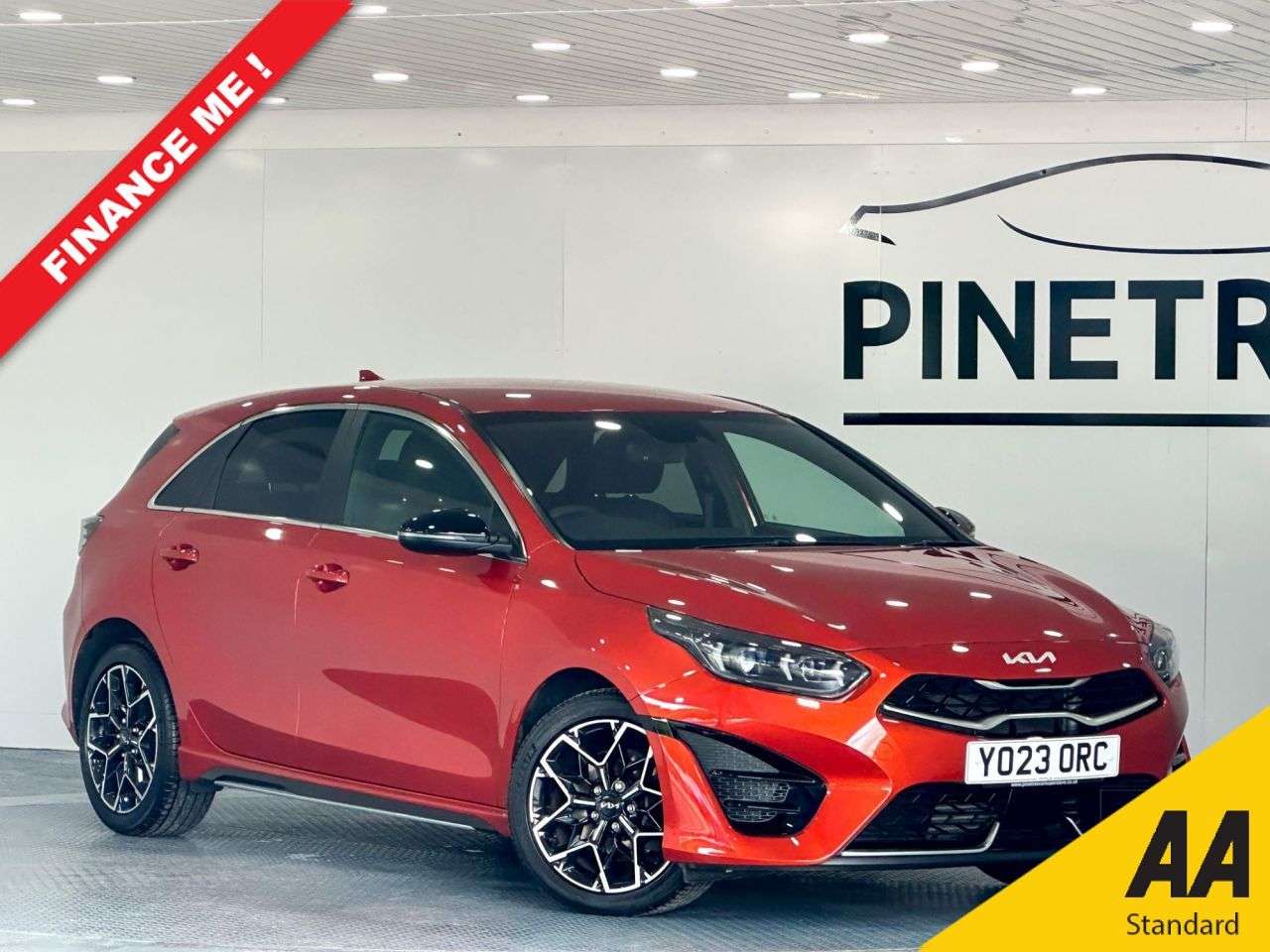 A 2023 KIA CEED 1.5 T-GDi GT-Line Hatchback 5dr Petrol Manual Euro 6 (s/s) (158 bhp) A 2023 KIA CEED 1.5 T-GDi GT-Line Hatchback 5dr Petrol Manual Euro 6 (s/s) (158 bhp)