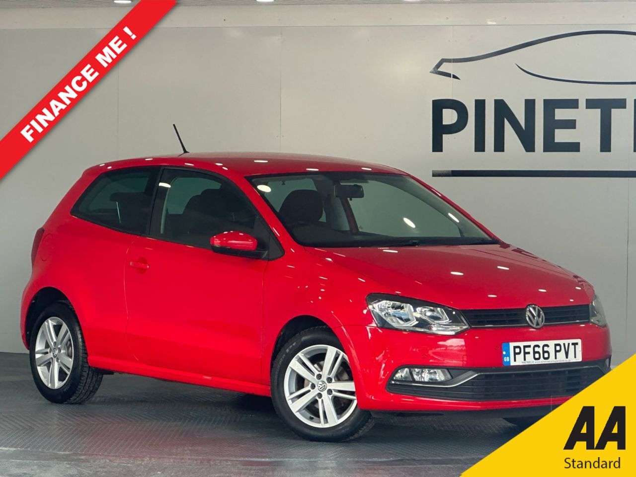 A 2016 VOLKSWAGEN POLO 1.0 BlueMotion Tech Match Hatchback 3dr Petrol Manual Euro 6 (s/s) (60 ps) A 2016 VOLKSWAGEN POLO 1.0 BlueMotion Tech Match Hatchback 3dr Petrol Manual Euro 6 (s/s) (60 ps)