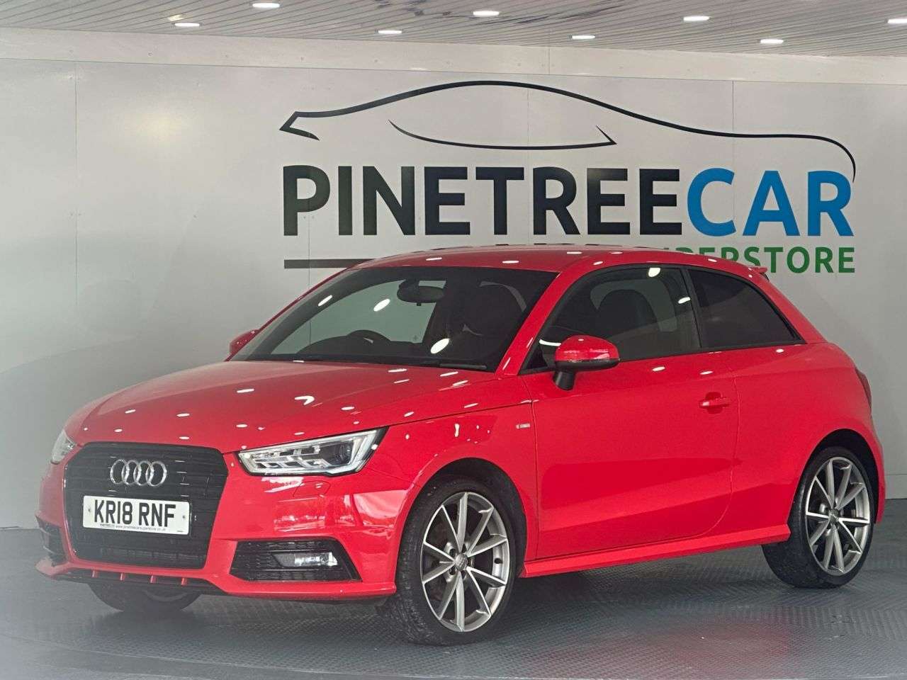 A 2018 AUDI A1 1.4 TFSI Black Edition Hatchback 3dr Petrol Manual Euro 6 (s/s) (Nav) (125 A 2018 AUDI A1 1.4 TFSI Black Edition Hatchback 3dr Petrol Manual Euro 6 (s/s) (Nav) (125