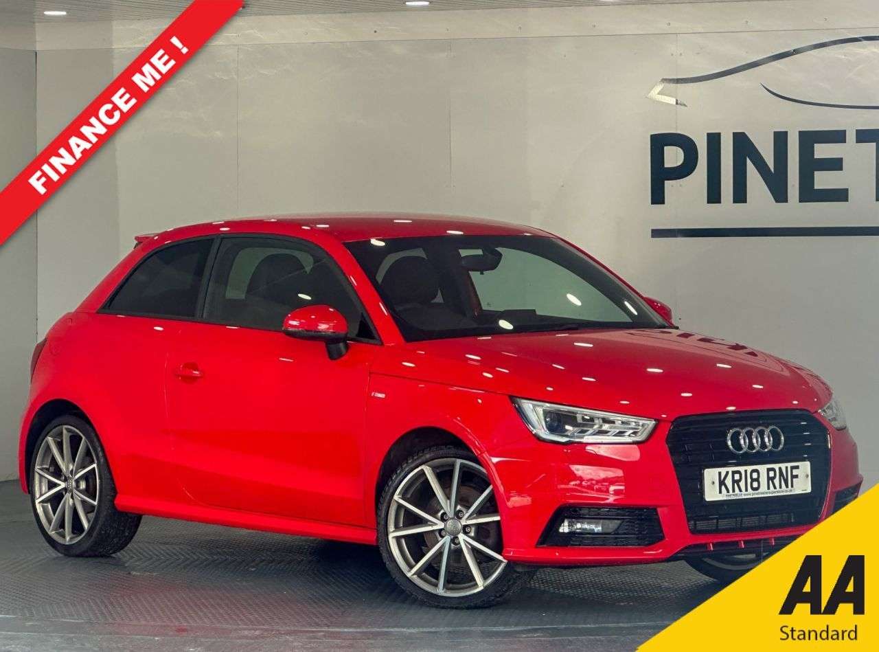 A 2018 AUDI A1 1.4 TFSI Black Edition Hatchback 3dr Petrol Manual Euro 6 (s/s) (Nav) (125 A 2018 AUDI A1 1.4 TFSI Black Edition Hatchback 3dr Petrol Manual Euro 6 (s/s) (Nav) (125