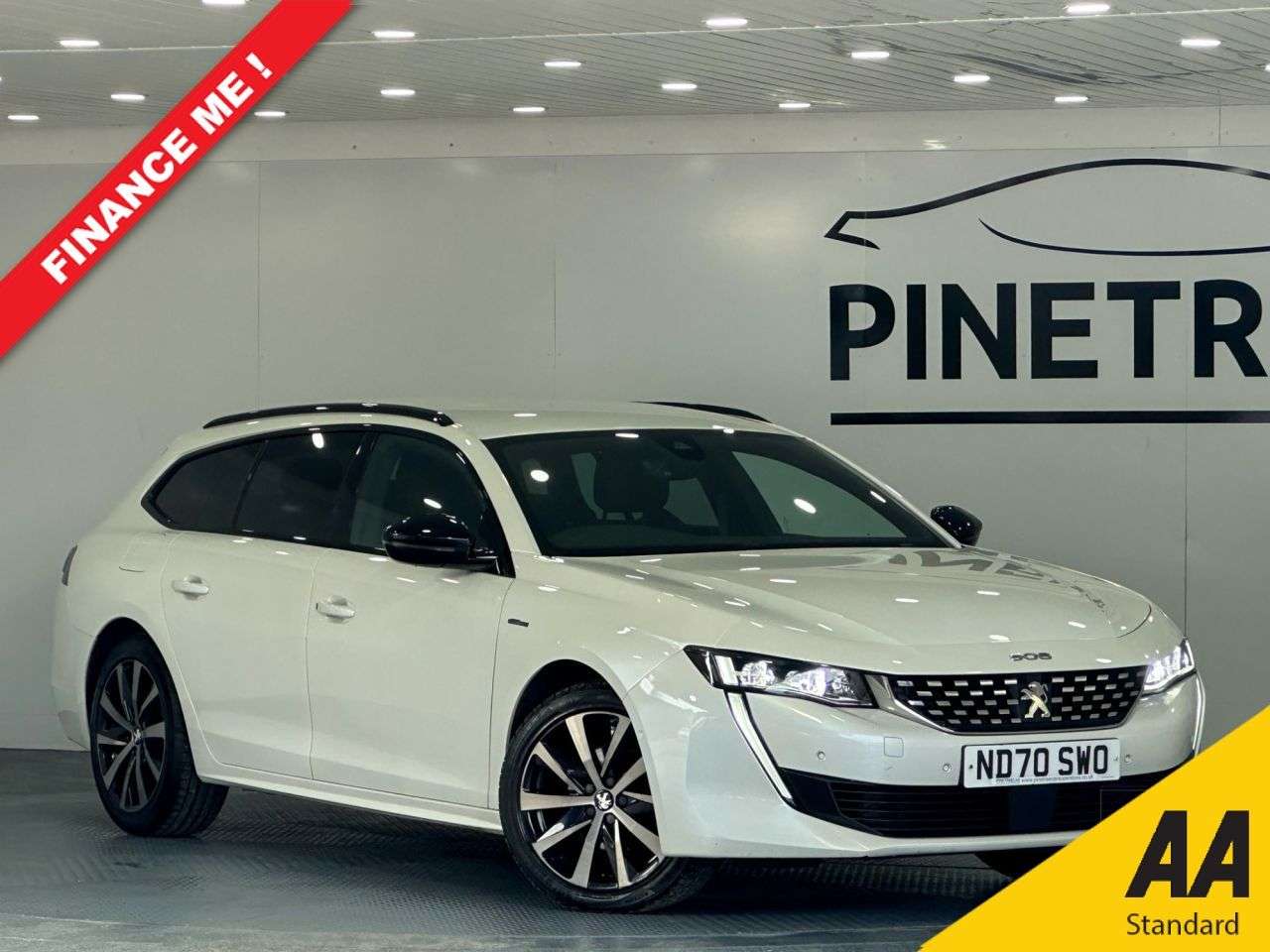 A 2020 PEUGEOT 508 SW 1.5 BlueHDi GT Line Estate 5dr Diesel Manual Euro 6 (s/s) (130 ps) A 2020 PEUGEOT 508 SW 1.5 BlueHDi GT Line Estate 5dr Diesel Manual Euro 6 (s/s) (130 ps)