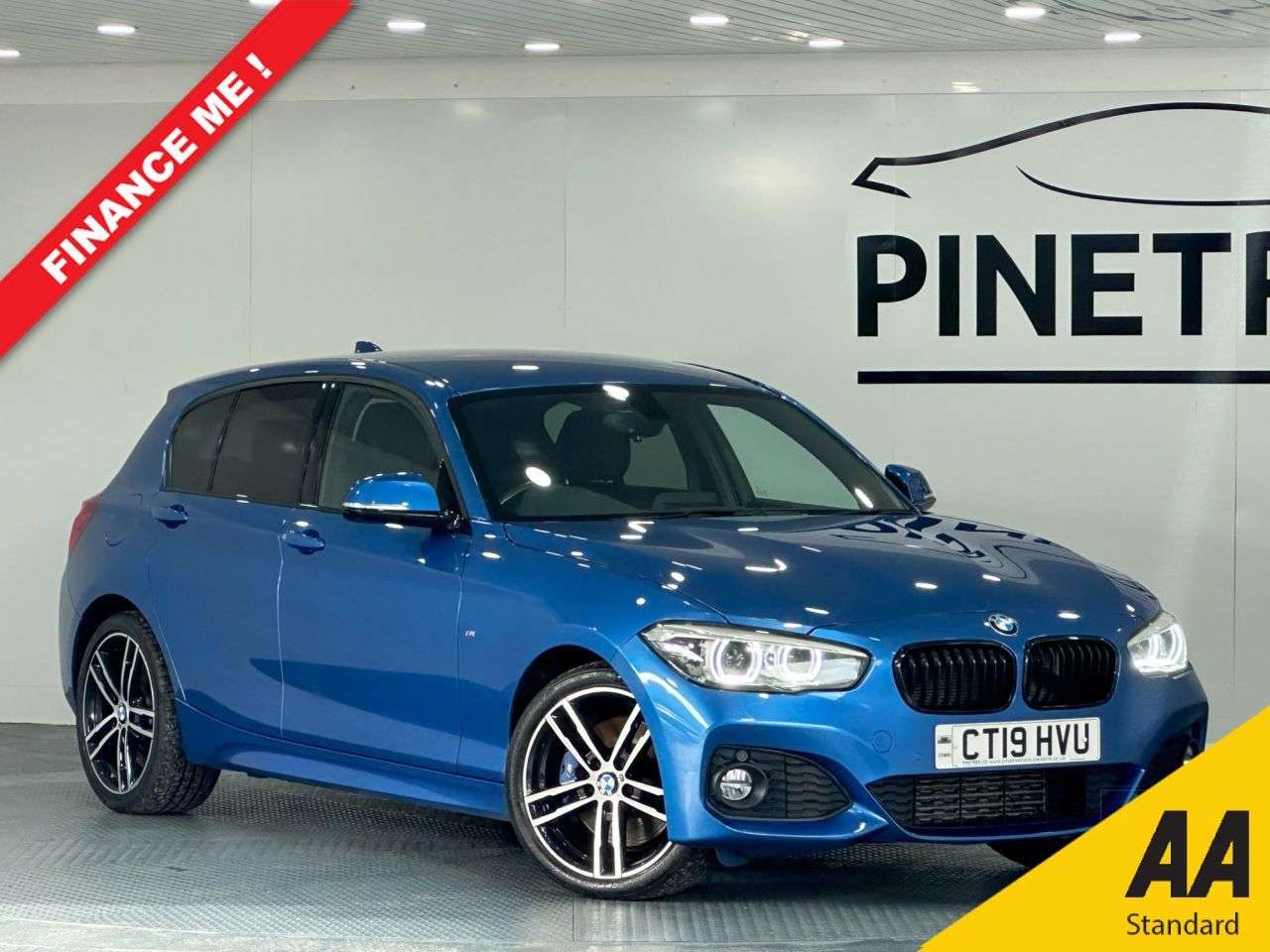 A 2019 BMW 1 SERIES 1.5 116d M Sport Shadow Edition Hatchback 5dr Diesel Manual Euro 6 (s/s) (1 A 2019 BMW 1 SERIES 1.5 116d M Sport Shadow Edition Hatchback 5dr Diesel Manual Euro 6 (s/s) (1