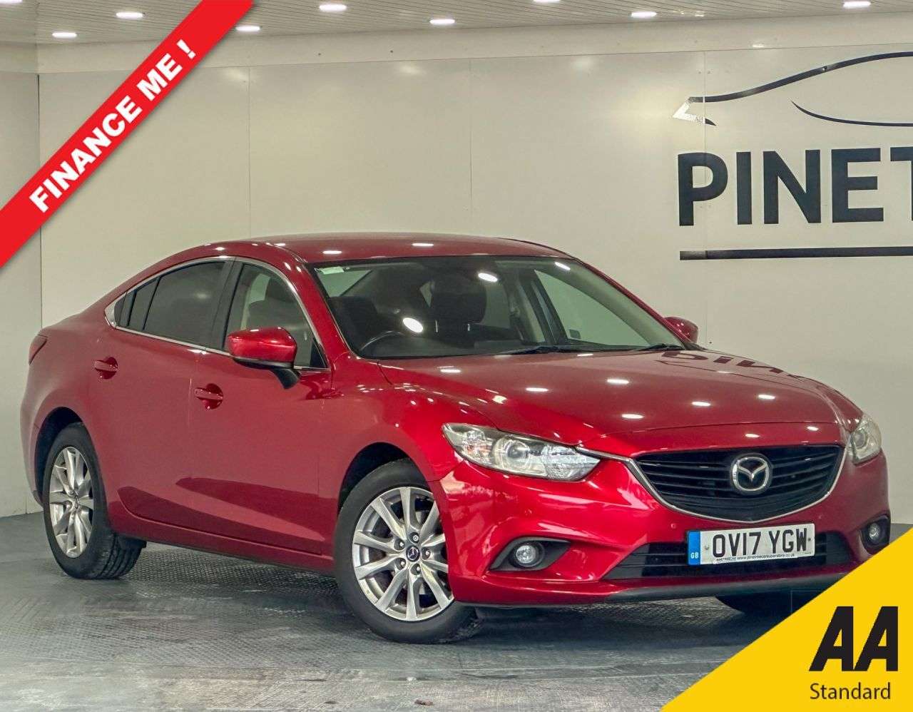A 2017 MAZDA MAZDA6 2.0 SKYACTIV-G SE-L Nav Saloon 4dr Petrol Manual Euro 6 (s/s) (145 ps) A 2017 MAZDA MAZDA6 2.0 SKYACTIV-G SE-L Nav Saloon 4dr Petrol Manual Euro 6 (s/s) (145 ps)