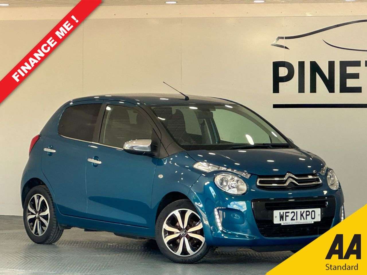 A 2021 CITROEN C1 1.0 VTi Shine Hatchback 5dr Petrol Manual Euro 6 (s/s) (72 ps) A 2021 CITROEN C1 1.0 VTi Shine Hatchback 5dr Petrol Manual Euro 6 (s/s) (72 ps)