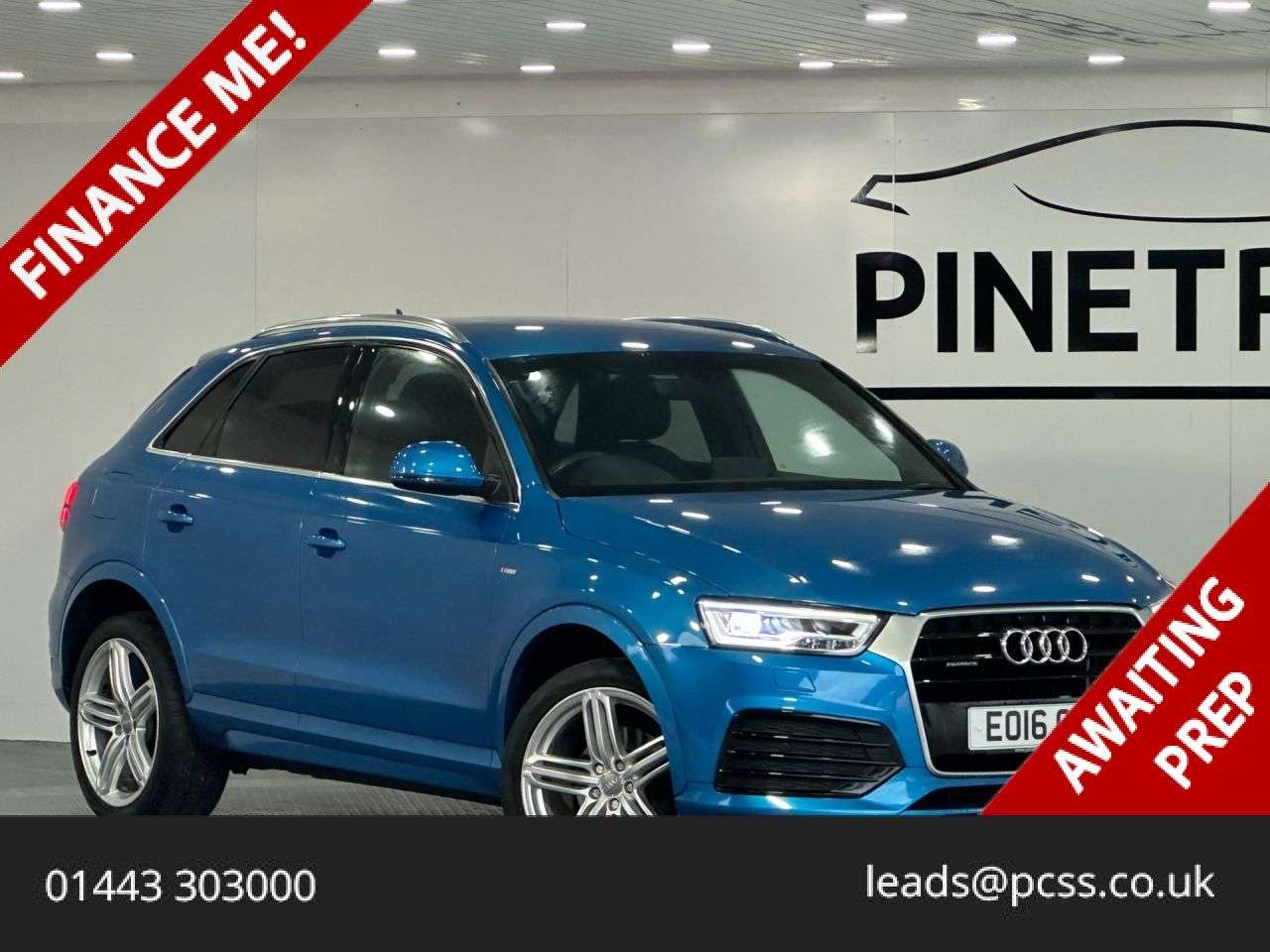 A 2016 AUDI Q3 2.0 TDI S line Plus SUV 5dr Diesel S Tronic quattro Euro 6 (s/s) (184 ps) A 2016 AUDI Q3 2.0 TDI S line Plus SUV 5dr Diesel S Tronic quattro Euro 6 (s/s) (184 ps)