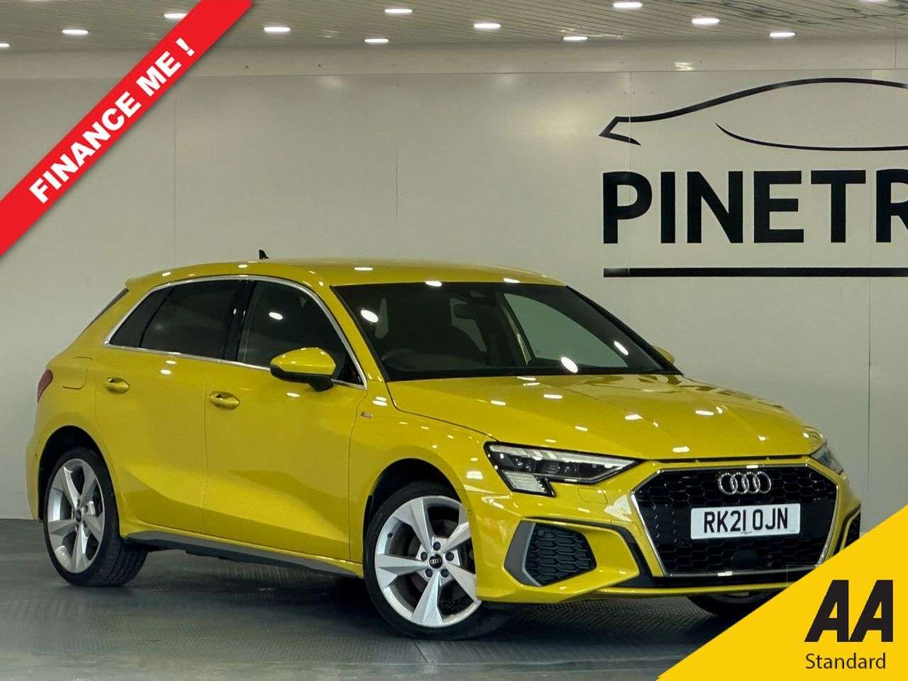 A 2021 AUDI A3 1.4 TFSIe 40 S line Sportback 5dr Petrol Plug-in Hybrid S Tronic Euro 6 (s/ A 2021 AUDI A3 1.4 TFSIe 40 S line Sportback 5dr Petrol Plug-in Hybrid S Tronic Euro 6 (s/
