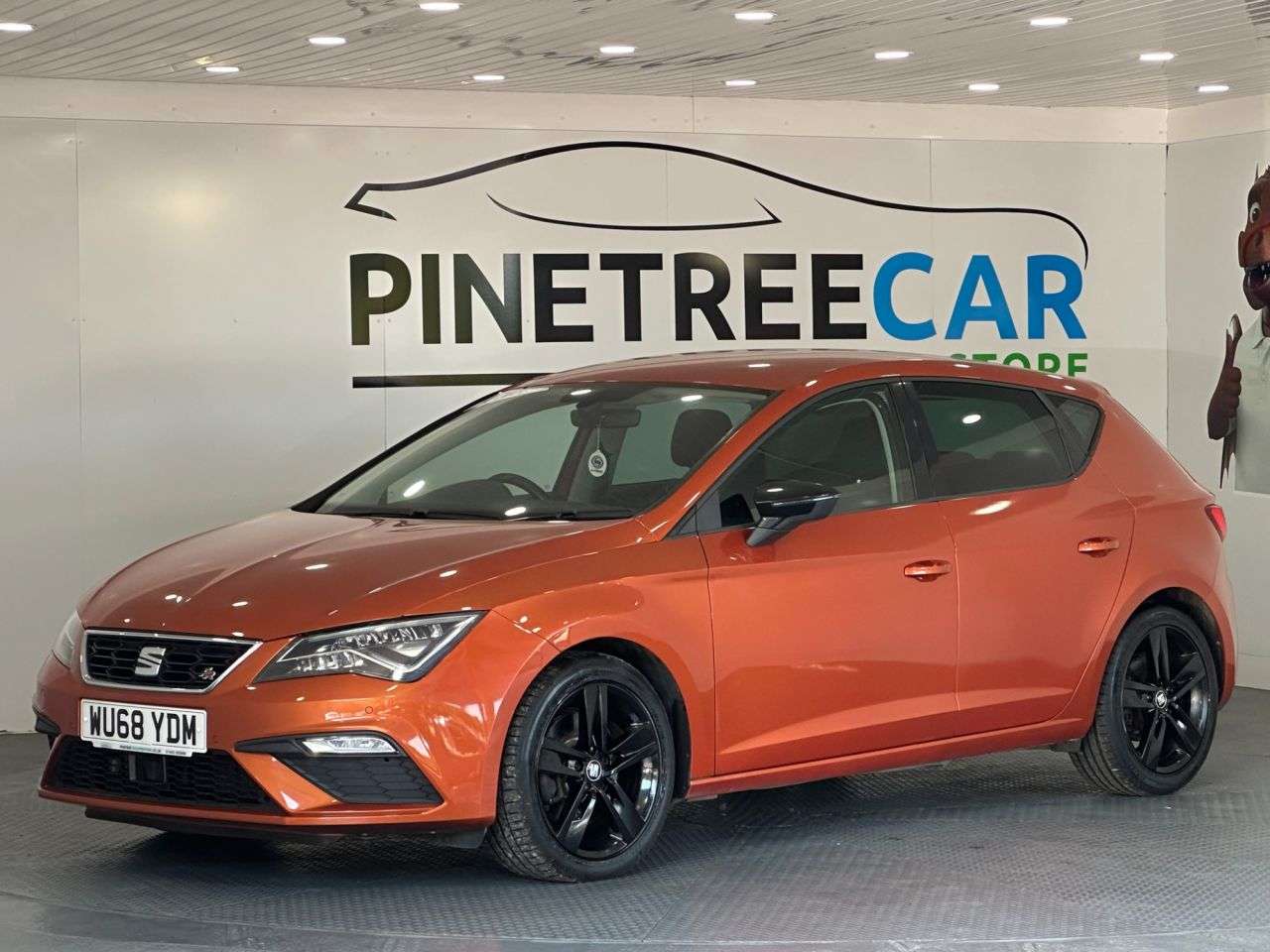 A 2018 SEAT LEON 2.0 TSI FR Hatchback 5dr Petrol DSG Euro 6 (s/s) (190 ps) A 2018 SEAT LEON 2.0 TSI FR Hatchback 5dr Petrol DSG Euro 6 (s/s) (190 ps)