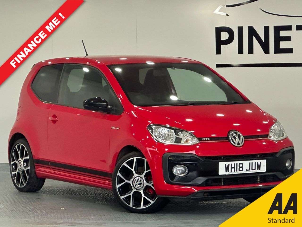 A 2018 VOLKSWAGEN UP! 1.0 up! GTI Hatchback 3dr Petrol Manual Euro 6 (s/s) (115 ps) A 2018 VOLKSWAGEN UP! 1.0 up! GTI Hatchback 3dr Petrol Manual Euro 6 (s/s) (115 ps)