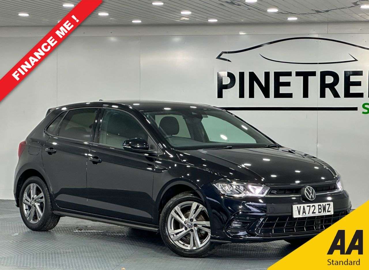 A 2023 VOLKSWAGEN POLO 1.0 TSI R-Line Hatchback 5dr Petrol DSG Euro 6 (s/s) (95 ps) A 2023 VOLKSWAGEN POLO 1.0 TSI R-Line Hatchback 5dr Petrol DSG Euro 6 (s/s) (95 ps)