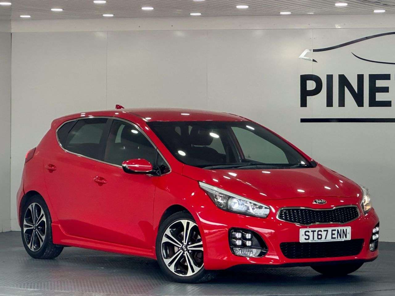 A 2017 KIA CEED 1.0 T-GDi GT-Line Hatchback 5dr Petrol Manual Euro 6 (s/s) (118 bhp) A 2017 KIA CEED 1.0 T-GDi GT-Line Hatchback 5dr Petrol Manual Euro 6 (s/s) (118 bhp)