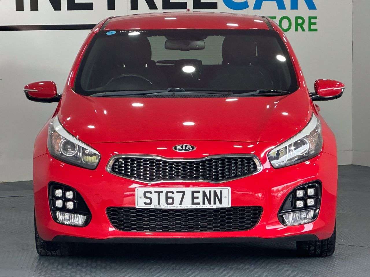 A 2017 KIA CEED 1.0 T-GDi GT-Line Hatchback 5dr Petrol Manual Euro 6 (s/s) (118 bhp) A 2017 KIA CEED 1.0 T-GDi GT-Line Hatchback 5dr Petrol Manual Euro 6 (s/s) (118 bhp)