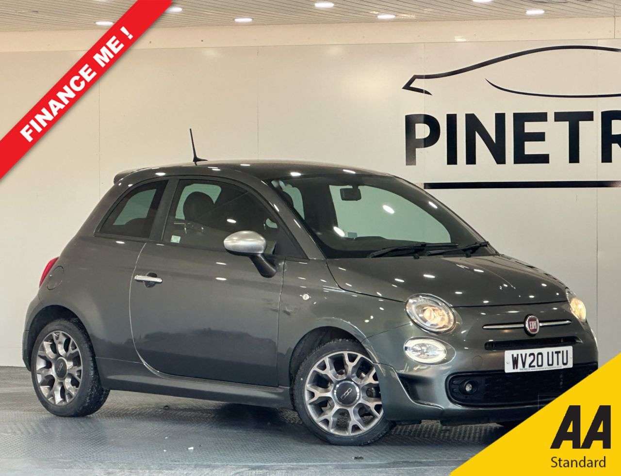 A 2020 FIAT 500 1.2 Rock Star Hatchback 3dr Petrol Manual Euro 6 (s/s) (69 bhp) A 2020 FIAT 500 1.2 Rock Star Hatchback 3dr Petrol Manual Euro 6 (s/s) (69 bhp)