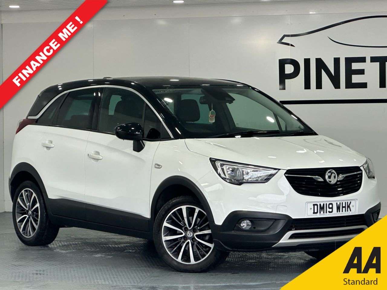 A 2019 VAUXHALL CROSSLAND X 1.2 Turbo GPF Elite SUV 5dr Petrol Manual Euro 6 (s/s) (130 ps) A 2019 VAUXHALL CROSSLAND X 1.2 Turbo GPF Elite SUV 5dr Petrol Manual Euro 6 (s/s) (130 ps)