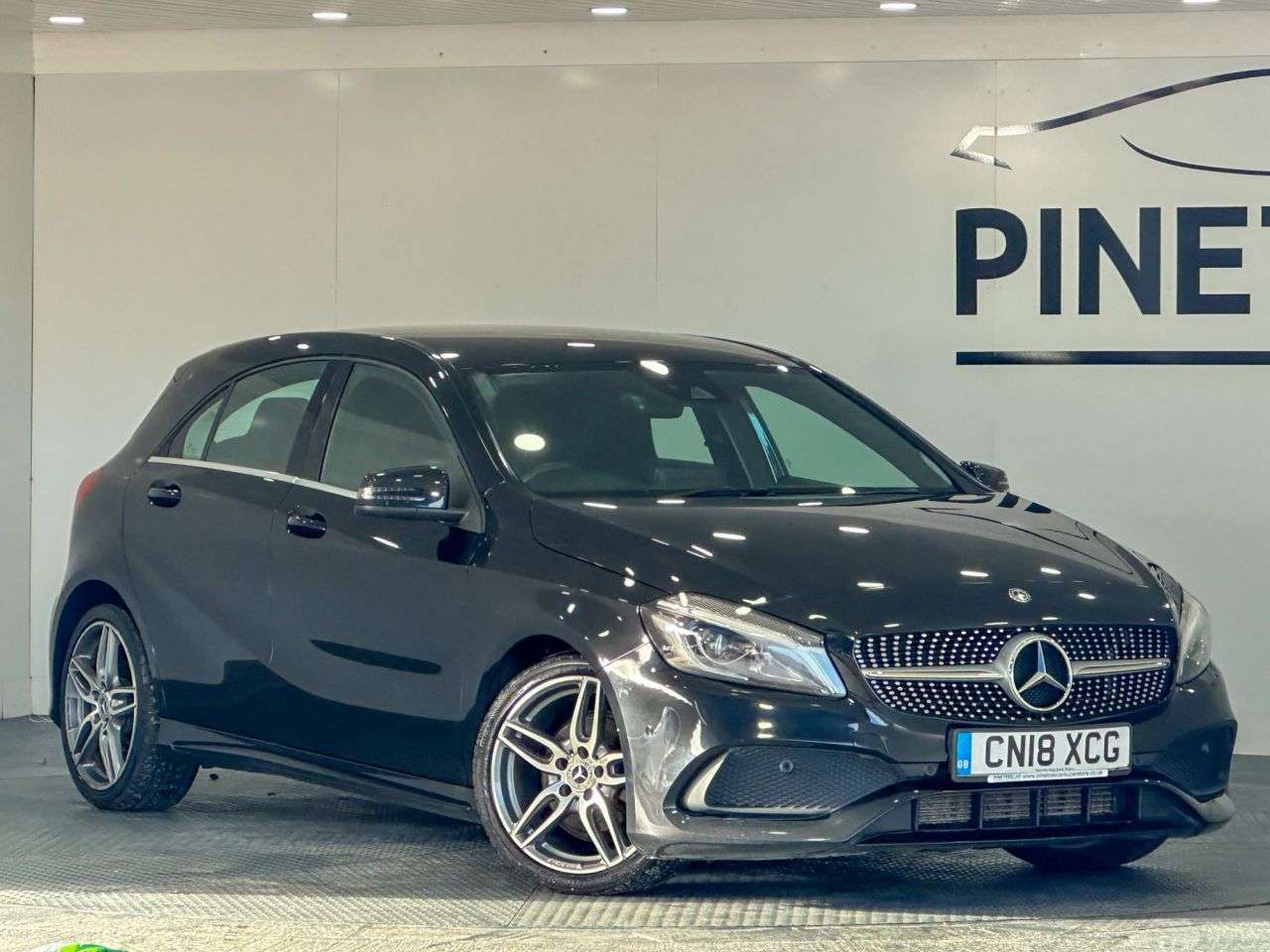 A 2018 MERCEDES-BENZ A-CLASS 1.6 A180 AMG Line (Premium) Hatchback 5dr Petrol Manual Euro 6 (s/s) (122 p A 2018 MERCEDES-BENZ A-CLASS 1.6 A180 AMG Line (Premium) Hatchback 5dr Petrol Manual Euro 6 (s/s) (122 p