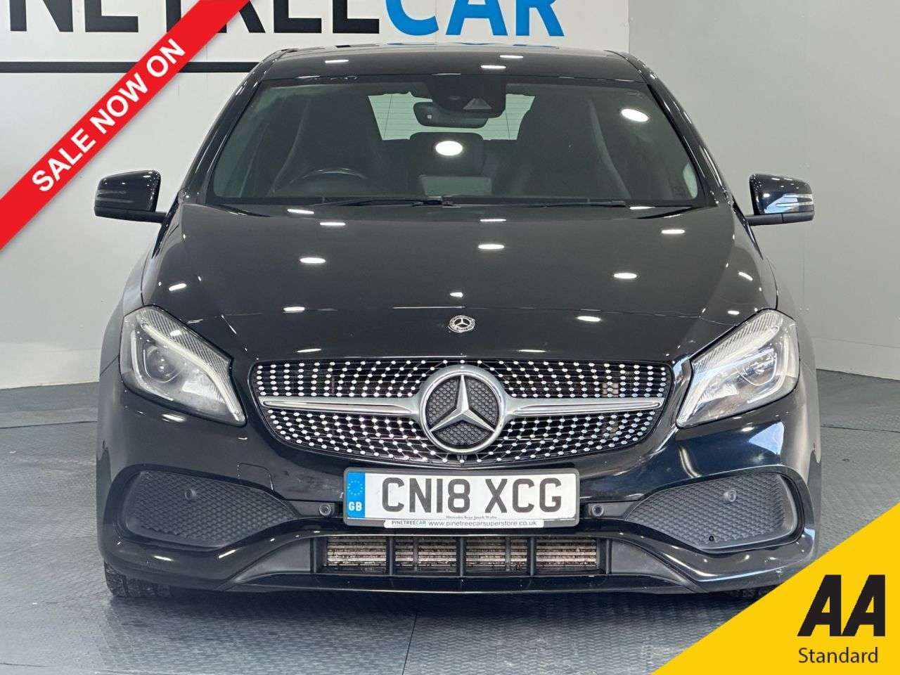 A 2018 MERCEDES-BENZ A-CLASS 1.6 A180 AMG Line (Premium) Hatchback 5dr Petrol Manual Euro 6 (s/s) (122 p A 2018 MERCEDES-BENZ A-CLASS 1.6 A180 AMG Line (Premium) Hatchback 5dr Petrol Manual Euro 6 (s/s) (122 p