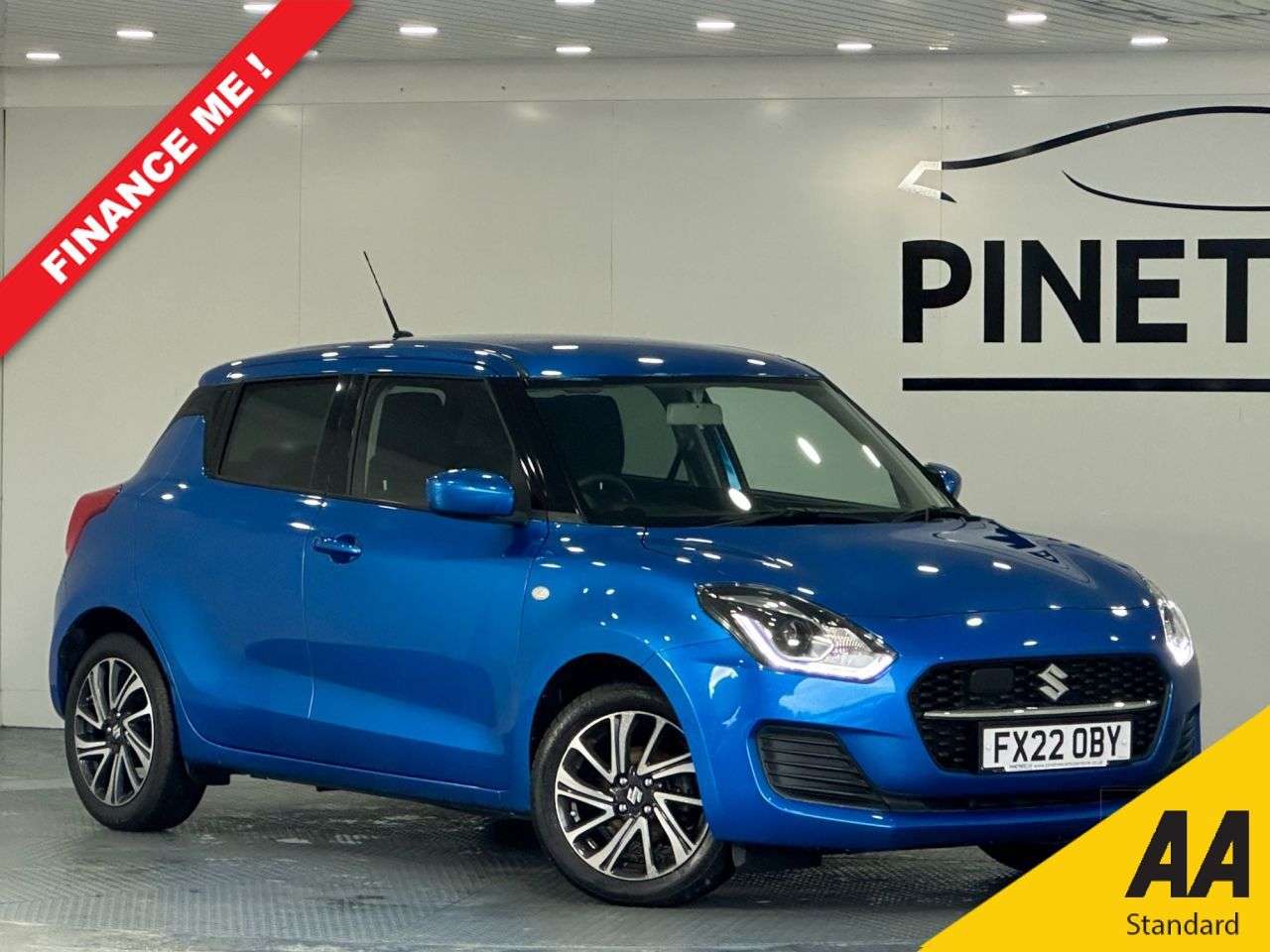 A 2022 SUZUKI SWIFT 1.2 Dualjet MHEV SZ-L Hatchback 5dr Petrol Hybrid Manual Euro 6 (s/s) (83 p A 2022 SUZUKI SWIFT 1.2 Dualjet MHEV SZ-L Hatchback 5dr Petrol Hybrid Manual Euro 6 (s/s) (83 p