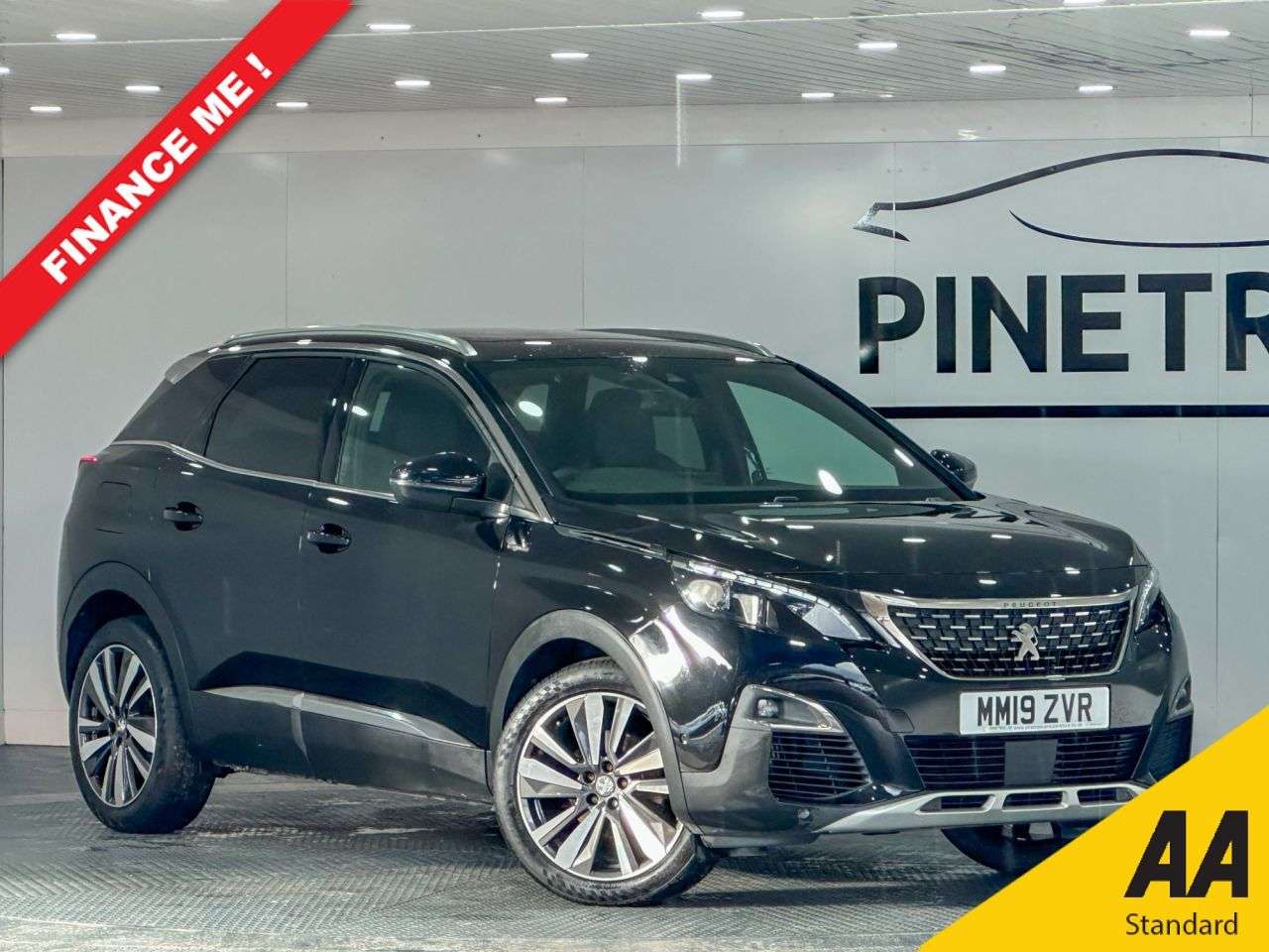 A 2019 PEUGEOT 3008 1.2 PureTech GT Line SUV 5dr Petrol Manual Euro 6 (s/s) (130 ps) A 2019 PEUGEOT 3008 1.2 PureTech GT Line SUV 5dr Petrol Manual Euro 6 (s/s) (130 ps)