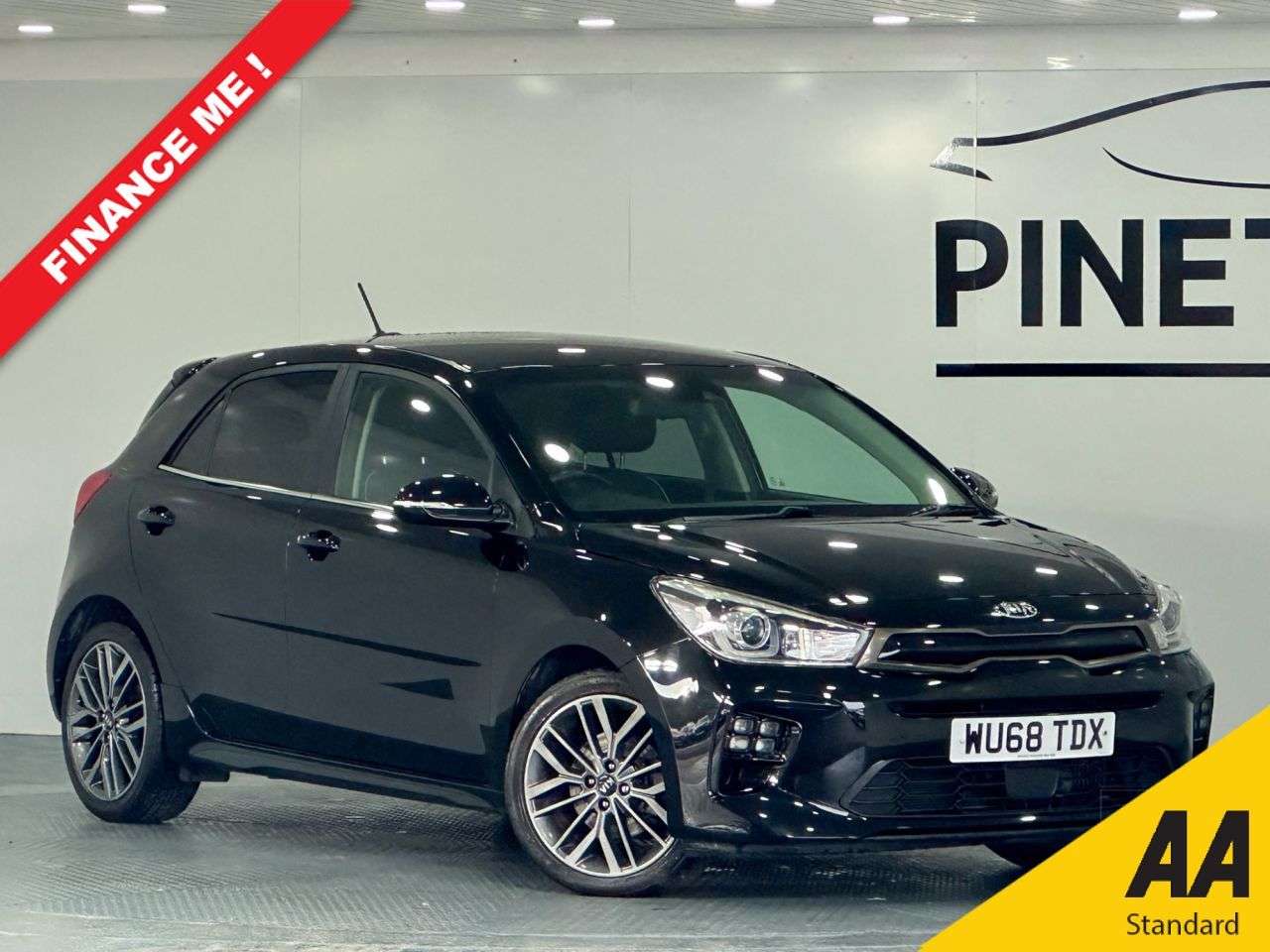 A 2018 KIA RIO 1.0 T-GDi GT-Line Hatchback 5dr Petrol Manual Euro 6 (s/s) (118 bhp) A 2018 KIA RIO 1.0 T-GDi GT-Line Hatchback 5dr Petrol Manual Euro 6 (s/s) (118 bhp)