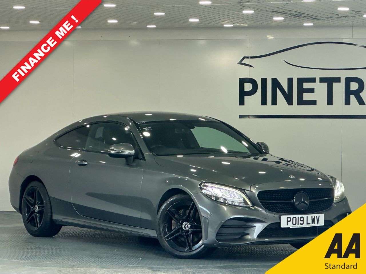 A 2019 MERCEDES-BENZ C-CLASS 2.0 C220d AMG Line Coupe 2dr Diesel G-Tronic+ Euro 6 (s/s) (194 ps) A 2019 MERCEDES-BENZ C-CLASS 2.0 C220d AMG Line Coupe 2dr Diesel G-Tronic+ Euro 6 (s/s) (194 ps)