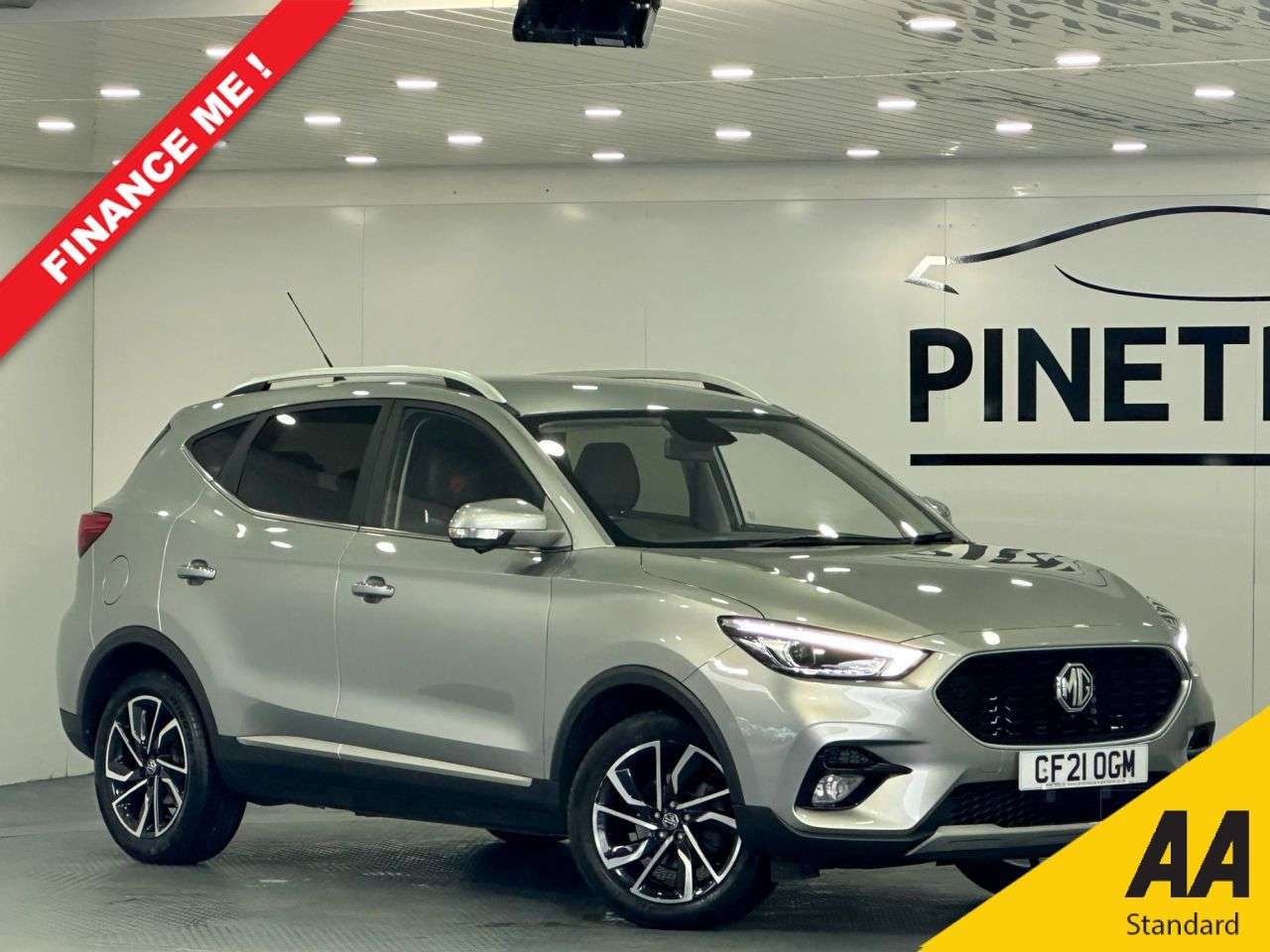 A 2021 MG MG ZS 1.5 VTi-TECH Exclusive SUV 5dr Petrol Manual Euro 6 (s/s) (106 ps) A 2021 MG MG ZS 1.5 VTi-TECH Exclusive SUV 5dr Petrol Manual Euro 6 (s/s) (106 ps)