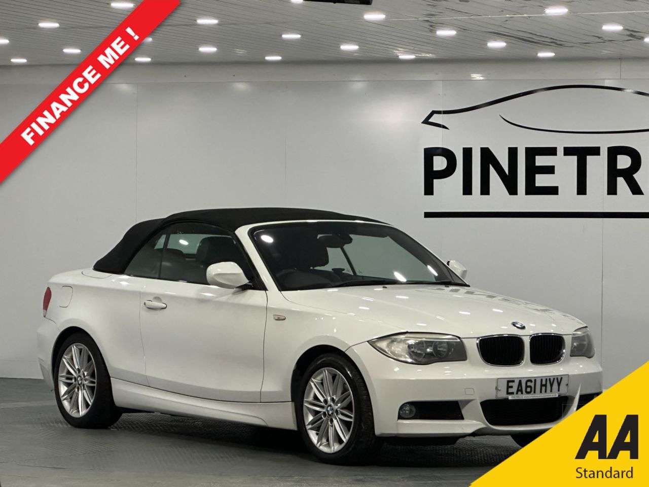 A 2011 BMW 1 SERIES 2.0 118d M Sport Convertible 2dr Diesel Manual Euro 5 (s/s) (143 ps) A 2011 BMW 1 SERIES 2.0 118d M Sport Convertible 2dr Diesel Manual Euro 5 (s/s) (143 ps)