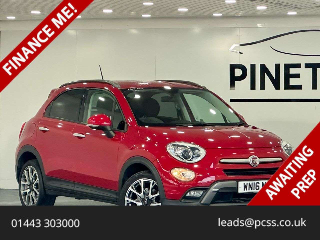 A 2016 FIAT 500X 1.6 MultiJetII Cross Plus SUV 5dr Diesel Manual Euro 6 (s/s) (120 ps) A 2016 FIAT 500X 1.6 MultiJetII Cross Plus SUV 5dr Diesel Manual Euro 6 (s/s) (120 ps)