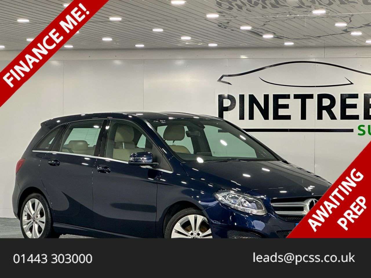 A 2017 MERCEDES-BENZ B-CLASS 1.6 B180 Sport (Executive) MPV 5dr Petrol 7G-DCT Euro 6 (s/s) (122 ps) A 2017 MERCEDES-BENZ B-CLASS 1.6 B180 Sport (Executive) MPV 5dr Petrol 7G-DCT Euro 6 (s/s) (122 ps)