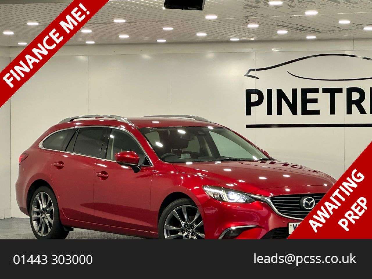 A 2017 MAZDA MAZDA6 2.2 SKYACTIV-D Sport Nav Tourer 5dr Diesel Manual Euro 6 (s/s) (175 ps) A 2017 MAZDA MAZDA6 2.2 SKYACTIV-D Sport Nav Tourer 5dr Diesel Manual Euro 6 (s/s) (175 ps)