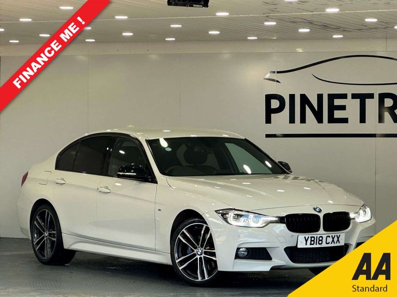 A 2018 BMW 3 SERIES 2.0 320d M Sport Shadow Edition Saloon 4dr Diesel Auto xDrive Euro 6 (s/s) A 2018 BMW 3 SERIES 2.0 320d M Sport Shadow Edition Saloon 4dr Diesel Auto xDrive Euro 6 (s/s)