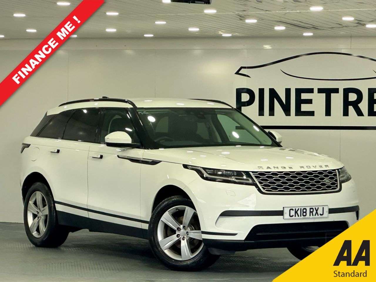 A 2018 LAND ROVER RANGE ROVER VELAR 2.0 D180 S SUV 5dr Diesel Auto 4WD Euro 6 (s/s) (180 ps) A 2018 LAND ROVER RANGE ROVER VELAR 2.0 D180 S SUV 5dr Diesel Auto 4WD Euro 6 (s/s) (180 ps)