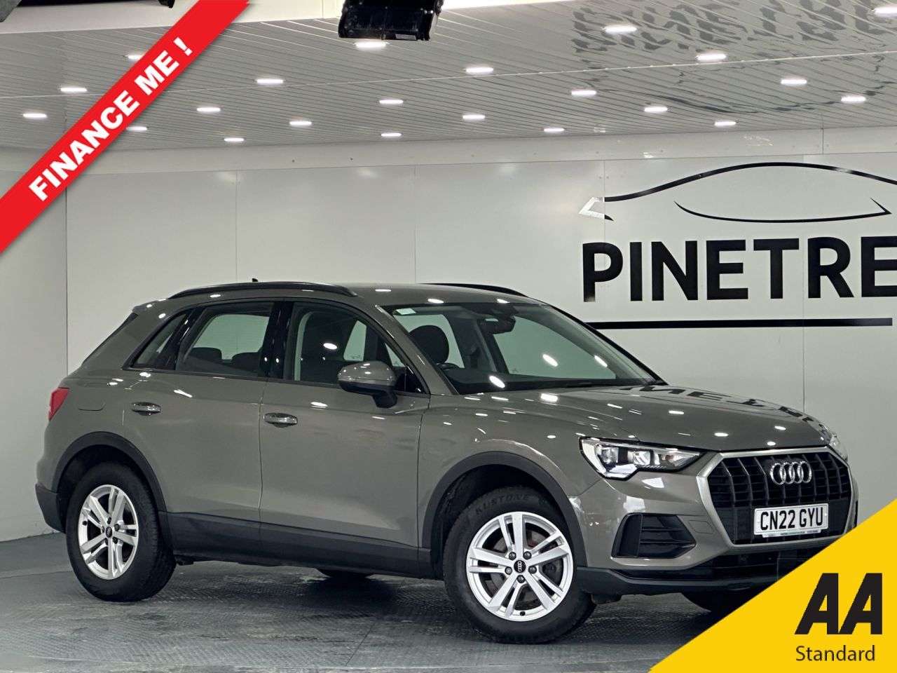 A 2022 AUDI Q3 1.5 TFSI CoD 35 Technik SUV 5dr Petrol Manual Euro 6 (s/s) (150 ps) A 2022 AUDI Q3 1.5 TFSI CoD 35 Technik SUV 5dr Petrol Manual Euro 6 (s/s) (150 ps)