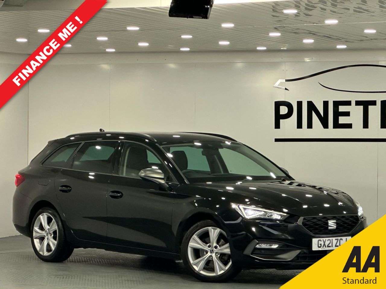 A 2021 SEAT LEON 1.5 eTSI MHEV FR Estate 5dr Petrol Hybrid DSG Euro 6 (s/s) (150 ps) A 2021 SEAT LEON 1.5 eTSI MHEV FR Estate 5dr Petrol Hybrid DSG Euro 6 (s/s) (150 ps)