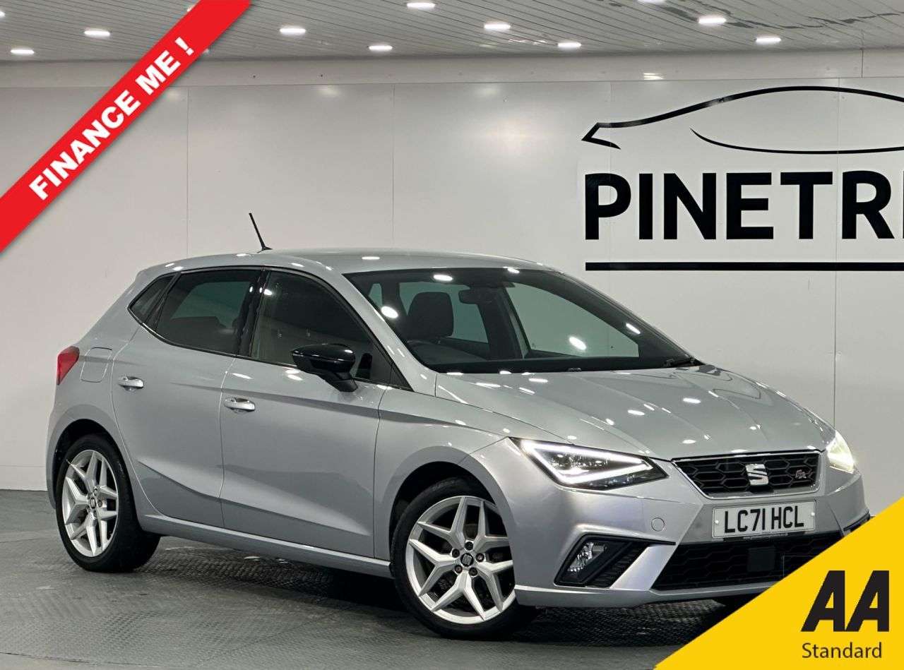 A 2021 SEAT IBIZA 1.0 TSI FR Hatchback 5dr Petrol Manual Euro 6 (s/s) (95 ps) A 2021 SEAT IBIZA 1.0 TSI FR Hatchback 5dr Petrol Manual Euro 6 (s/s) (95 ps)
