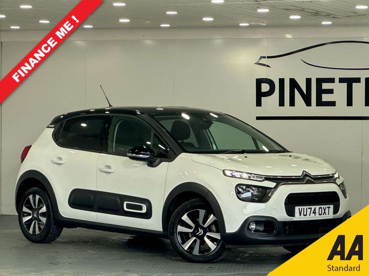 A 2024 CITROEN C3 1.2 PureTech PLUS Hatchback 5dr Petrol EAT6 Euro 6 (s/s) (110 ps) A 2024 CITROEN C3 1.2 PureTech PLUS Hatchback 5dr Petrol EAT6 Euro 6 (s/s) (110 ps)