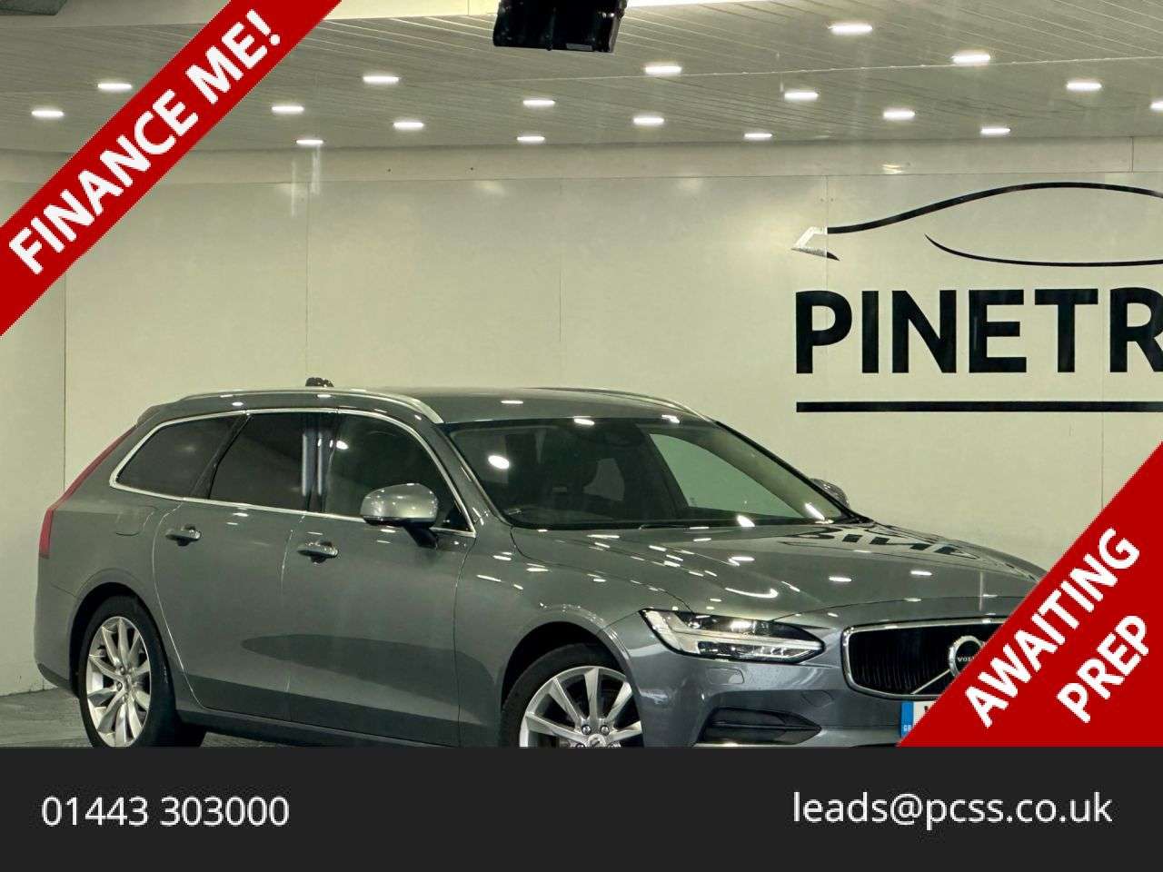 A 2018 VOLVO V90 2.0 D4 Momentum Pro Estate 5dr Diesel Auto Euro 6 (s/s) (190 ps) A 2018 VOLVO V90 2.0 D4 Momentum Pro Estate 5dr Diesel Auto Euro 6 (s/s) (190 ps)