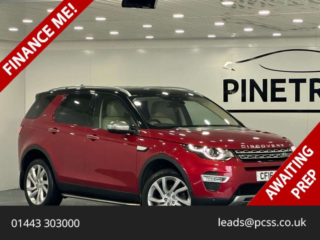 A 2016 LAND ROVER DISCOVERY SPORT 2.0 TD4 HSE Luxury SUV 5dr Diesel Auto 4WD Euro 6 (s/s) (180 ps) A 2016 LAND ROVER DISCOVERY SPORT 2.0 TD4 HSE Luxury SUV 5dr Diesel Auto 4WD Euro 6 (s/s) (180 ps)