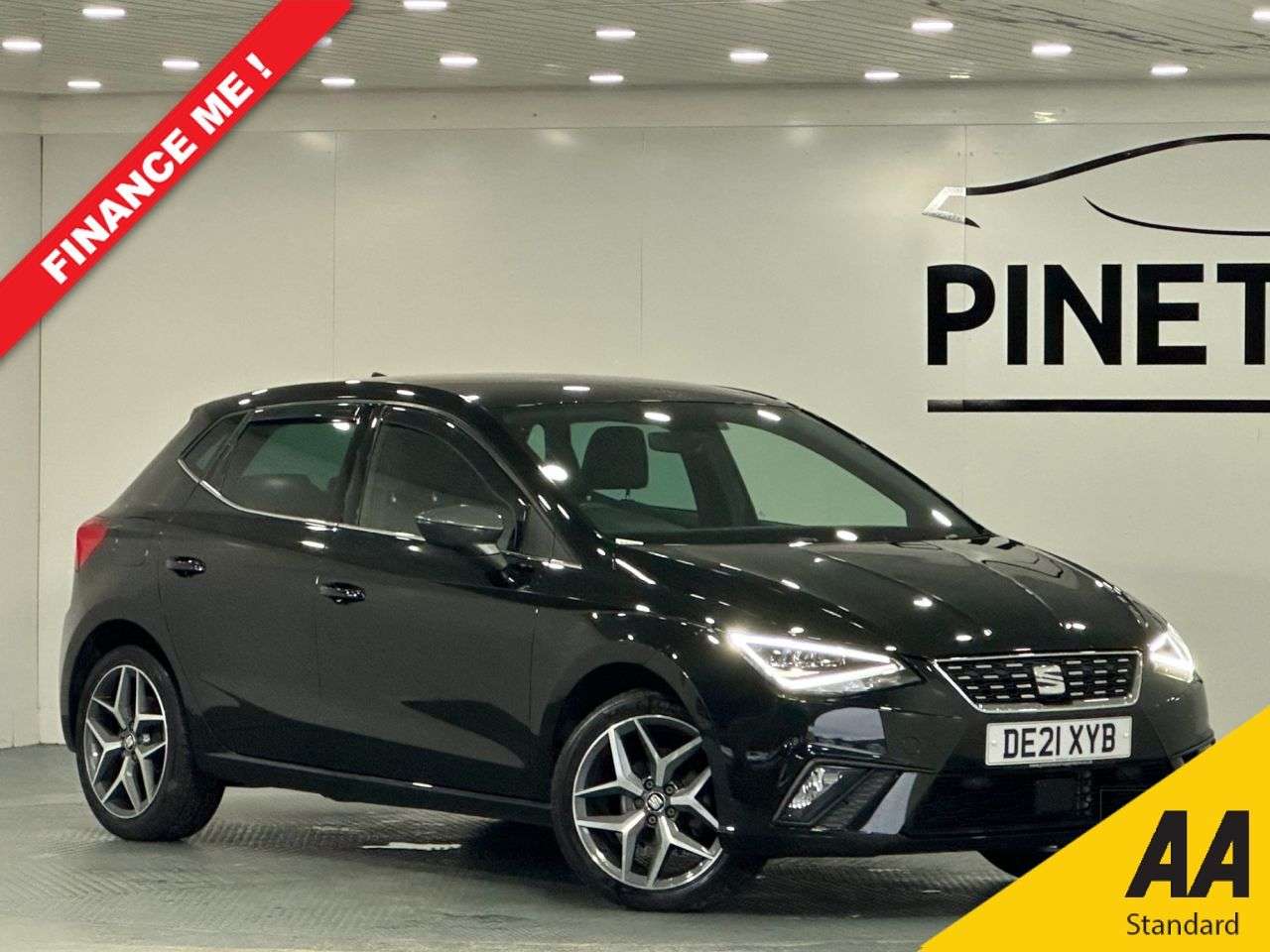 A 2021 SEAT IBIZA 1.0 TSI XCELLENCE Lux Hatchback 5dr Petrol Manual Euro 6 (s/s) GPF (95 ps) A 2021 SEAT IBIZA 1.0 TSI XCELLENCE Lux Hatchback 5dr Petrol Manual Euro 6 (s/s) GPF (95 ps)