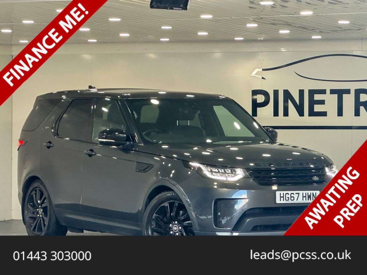 A 2017 LAND ROVER DISCOVERY 2.0 SD4 HSE SUV 5dr Diesel Auto 4WD Euro 6 (s/s) (240 ps) A 2017 LAND ROVER DISCOVERY 2.0 SD4 HSE SUV 5dr Diesel Auto 4WD Euro 6 (s/s) (240 ps)
