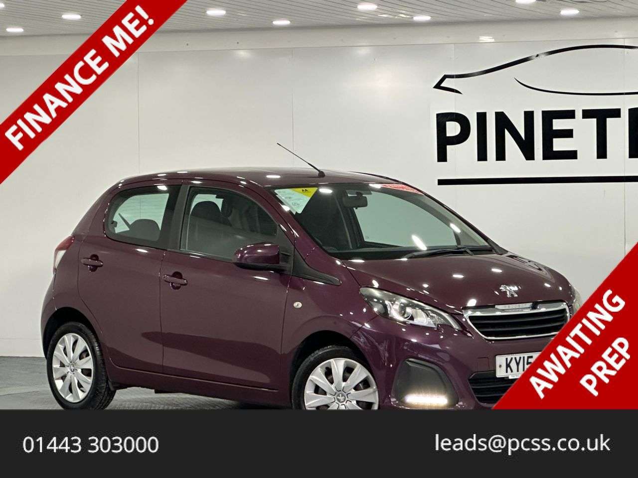 A 2015 PEUGEOT 108 1.0 VTi Active Hatchback 5dr Petrol Manual Euro 5 Euro 5 (68 ps) A 2015 PEUGEOT 108 1.0 VTi Active Hatchback 5dr Petrol Manual Euro 5 Euro 5 (68 ps)