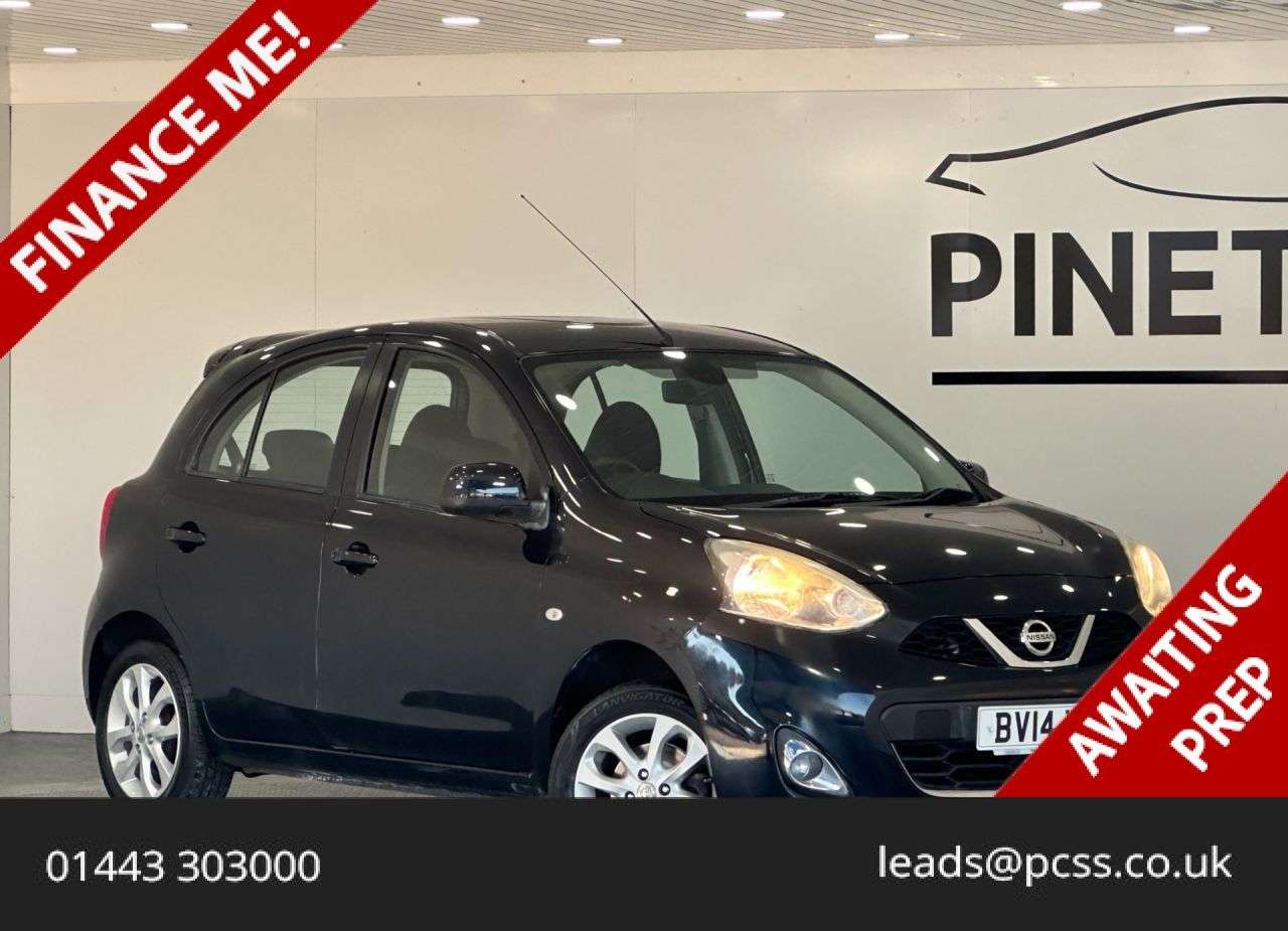 A 2014 NISSAN MICRA 1.2 Acenta Hatchback 5dr Petrol Manual Euro 5 (80 ps) A 2014 NISSAN MICRA 1.2 Acenta Hatchback 5dr Petrol Manual Euro 5 (80 ps)