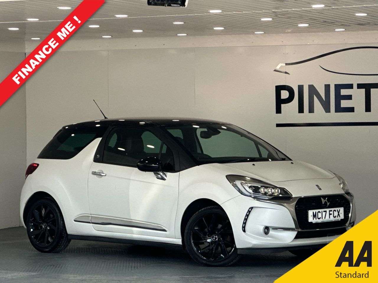 A 2017 DS AUTOMOBILES DS 3 1.2 PureTech Givenchy Le Makeup Hatchback 3dr Petrol Manual Euro 6 (s/s) (1 A 2017 DS AUTOMOBILES DS 3 1.2 PureTech Givenchy Le Makeup Hatchback 3dr Petrol Manual Euro 6 (s/s) (1