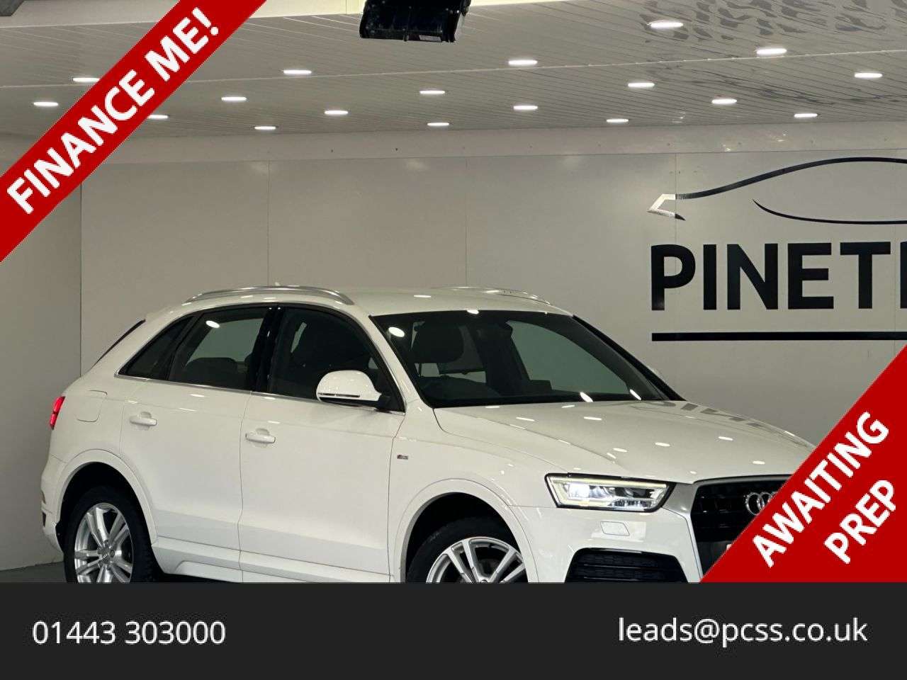 A 2016 AUDI Q3 2.0 TDI S line SUV 5dr Diesel Manual Euro 6 (s/s) (Nav) (150 ps) A 2016 AUDI Q3 2.0 TDI S line SUV 5dr Diesel Manual Euro 6 (s/s) (Nav) (150 ps)